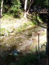 Il fiume Rosa nei pressi della cascata di Fra Giovanni