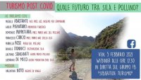 La locandina del webinar odierno