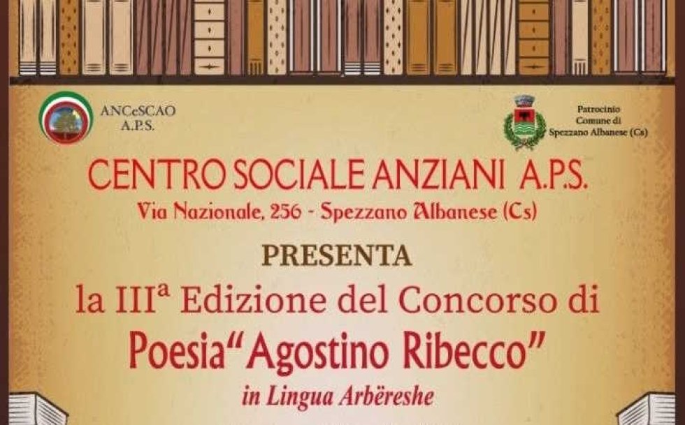Torna a Spezzano il concorso di poesia arbëreshe "Agostino Ribecco"