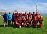 L&#039;undici sceso in campo a Lamezia con allenatore e presidente