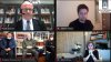 Un momento della videoconferenza Seregno - Sant&#039;Agata d&#039;Esaro