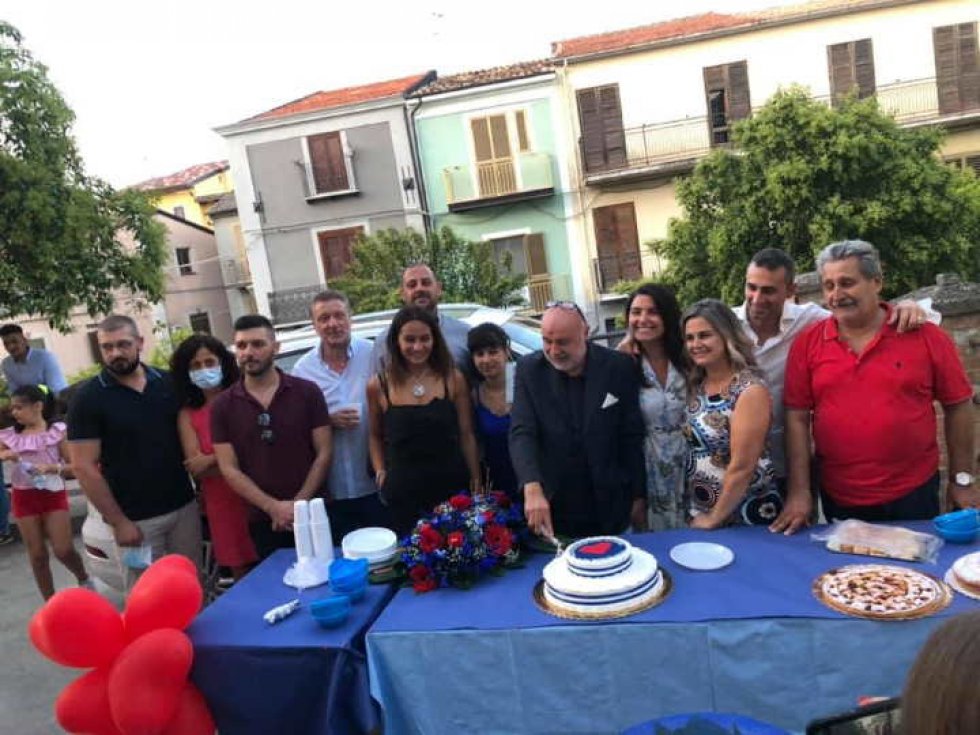 L'inaugurazione della sede di Roggiano nel cuore con la lista