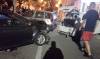 La carambola di auto dopo l&#039;inseguimento