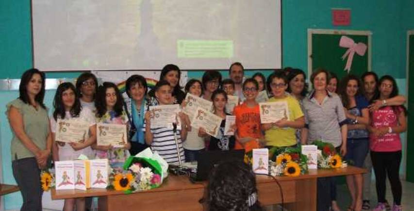 Foto ricordo dei premiati
