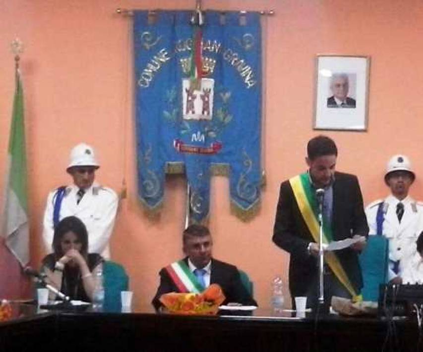 L'intervento del presidente del Consiglio comunale
