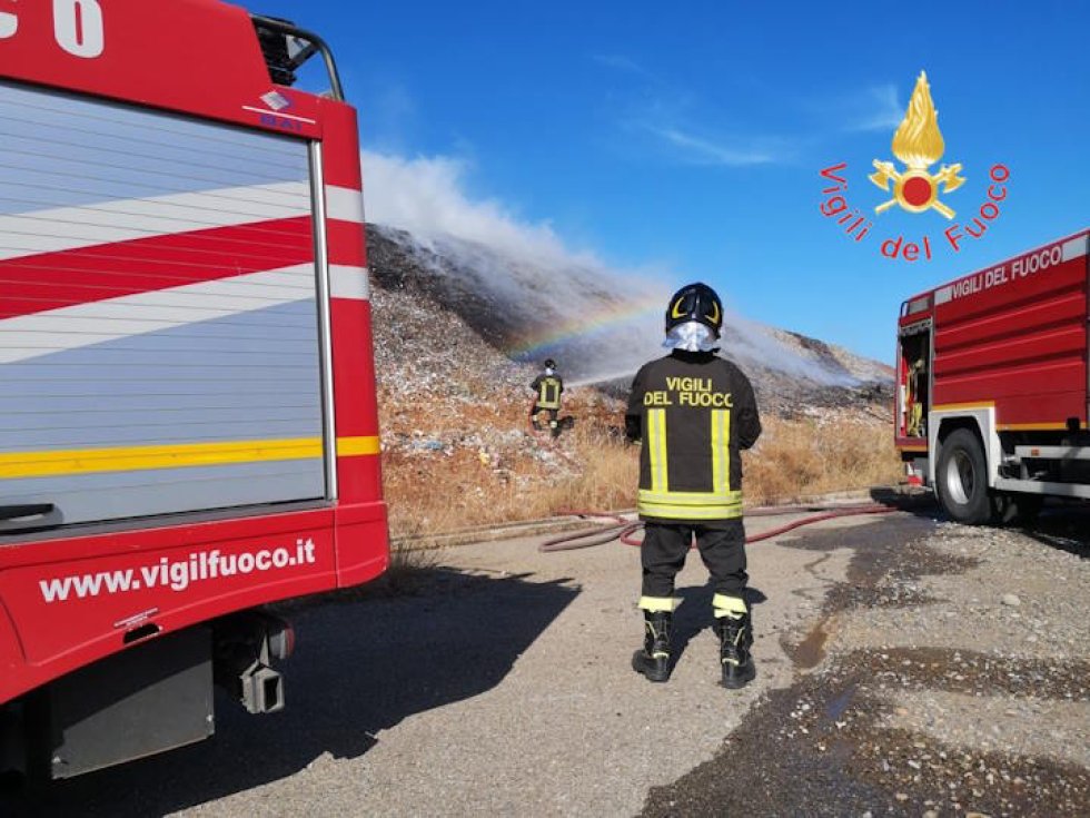 Il lavoro dei Vigili del Fuoco