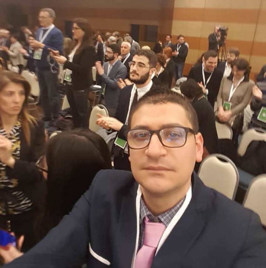 Francesco Grosso all&#039;Assemblea nazionale del Partito