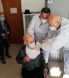 Il vaccino inoculato all&#039;ultracentenario