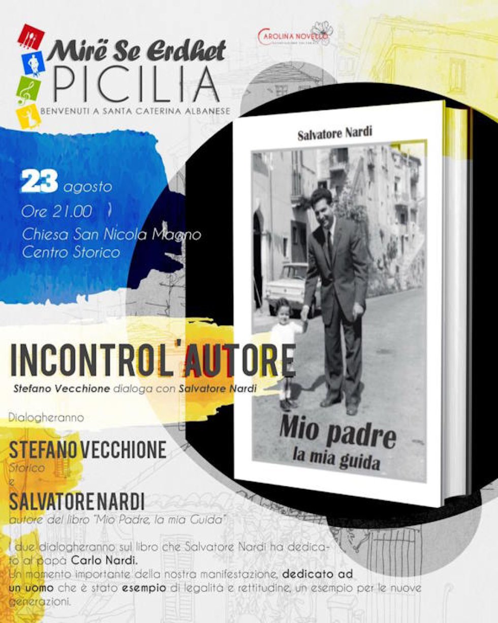 La locandina dell'evento culturale