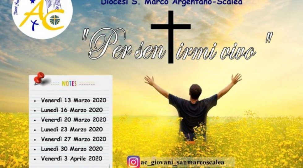La locandina degli eventi social