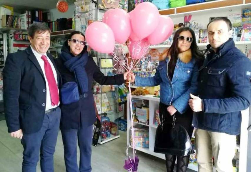 Alcuni membri di Arco con il presidente Provenzano