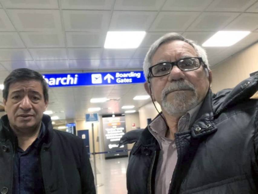Provenzano e Stella in partenza per Roma - Camera dei Deputati