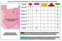 La situazione di stamani nel comprensorio