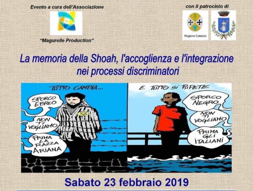 La locandina dell'evento di sabato 23 febbraio