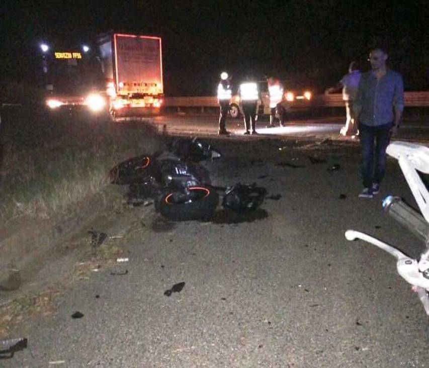 Il luogo del tragico sinistro