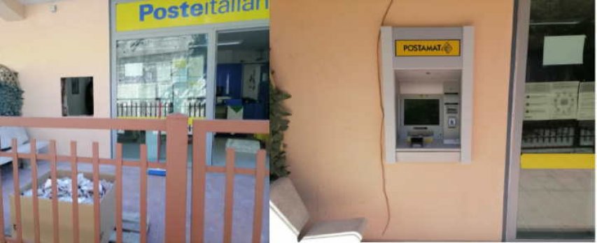 I lavori &quot;prima e dopo&quot; del nuovo ATM Postamat